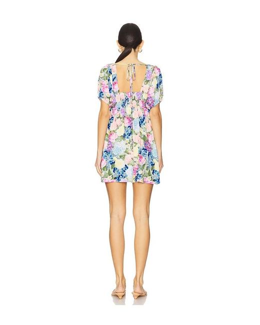 Show Me Your Mumu Blue Babydoll-Kleid Smitten