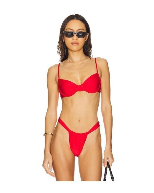 Tularosa Red Floria Top