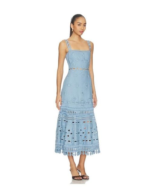 Alexis Blue Evelyn Dress