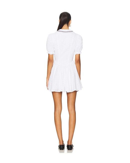 MAJORELLE White Graciela Mini Dress