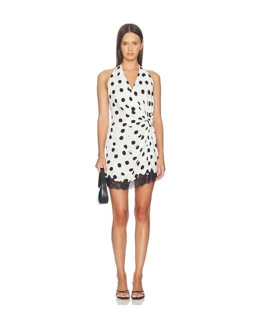 LPA White Aveline Mini Dress
