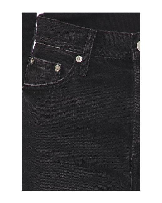 Pistola Black Cassie Petite Super High Rise Straight Jeans