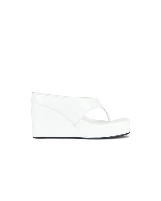 Jeffrey Campbell White Go Off Sandal
