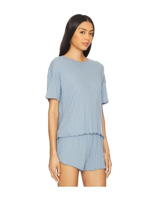 Eberjey Tシャツ Blue