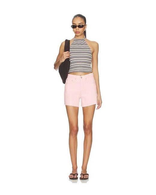 DL1961 White Zoie Denim Short