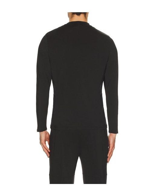 White/space Black Graphene Crew Neck for men