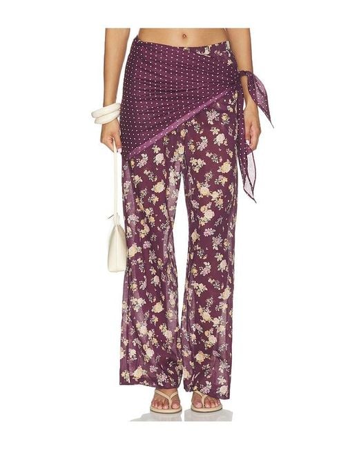 Steve Madden Red Sonny Pant