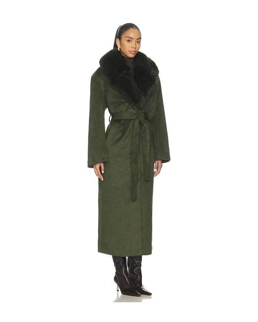 Lamarque Green X Revolve Tillie Coat