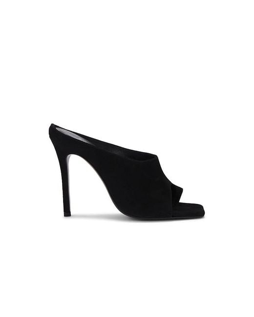 Gia Borghini Black Keira Mule