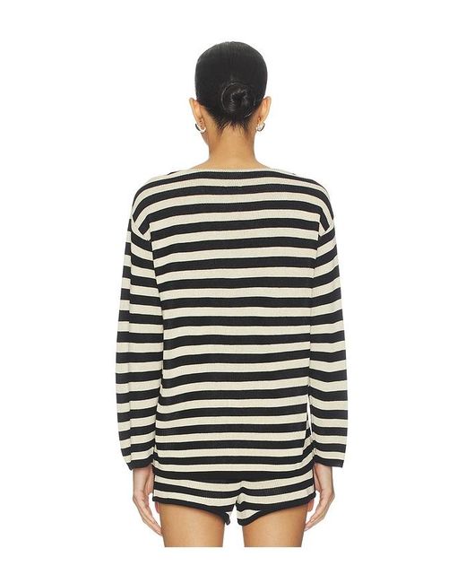 Posse Black Miles Long Sleeve Top
