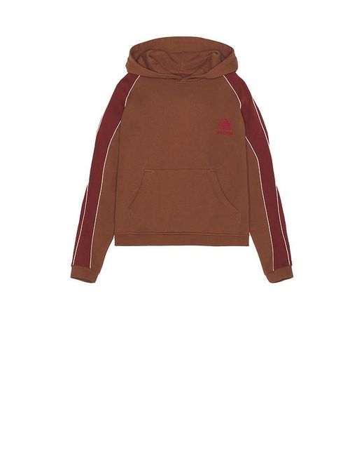 NAHMIAS Brown Ollie Hoodie for men