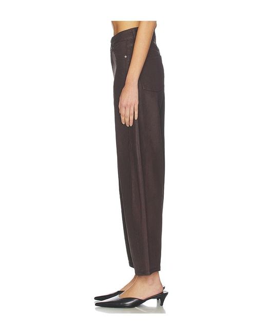 DL1961 Black Miro High Rise Barrel Jeans