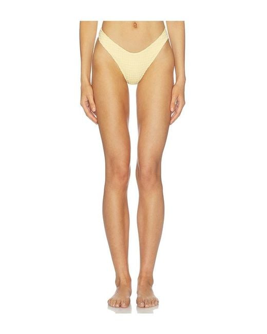 Devon Windsor White Larissa Bikini Bottom