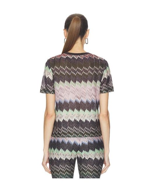 Missoni Multicolor Short Sleeve T-Shirt
