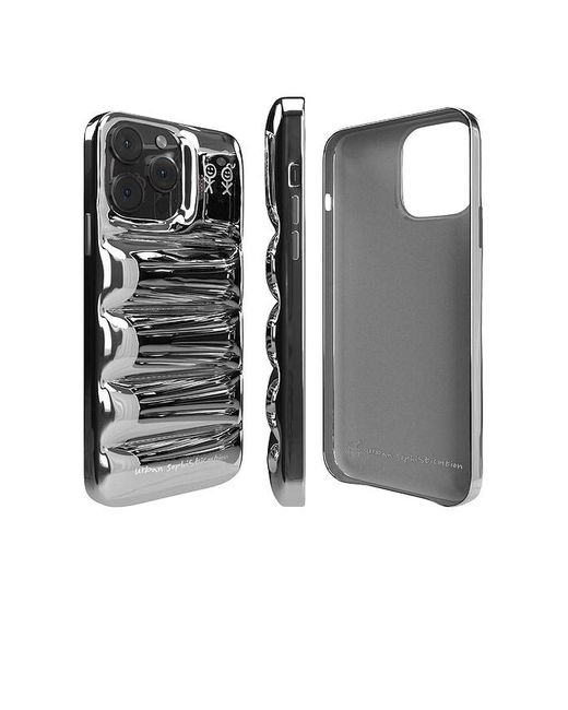 Urban Sophistication White Iphone 15 Pro Puffer Case