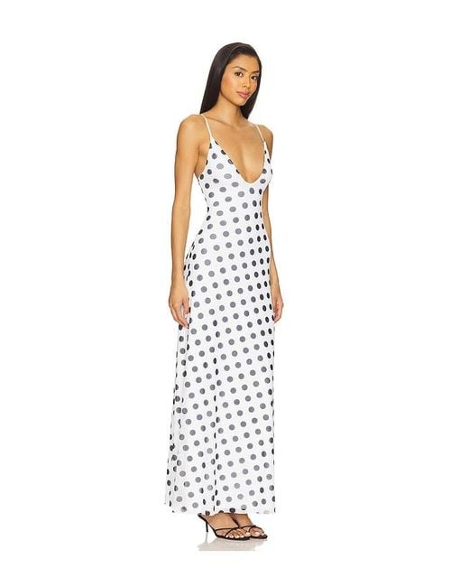 ROBE ROMY en White AFRM