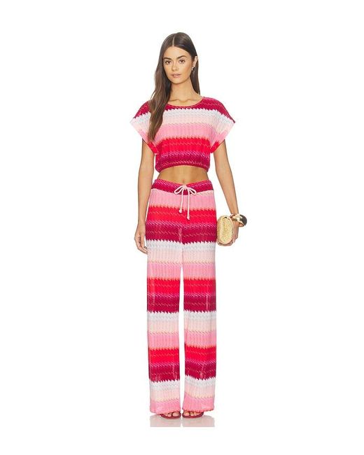 PQ Swim Red Bree Boho Pant