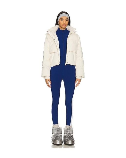 Year Of Ours Blue Thermal Longsleeve Ski Onesie