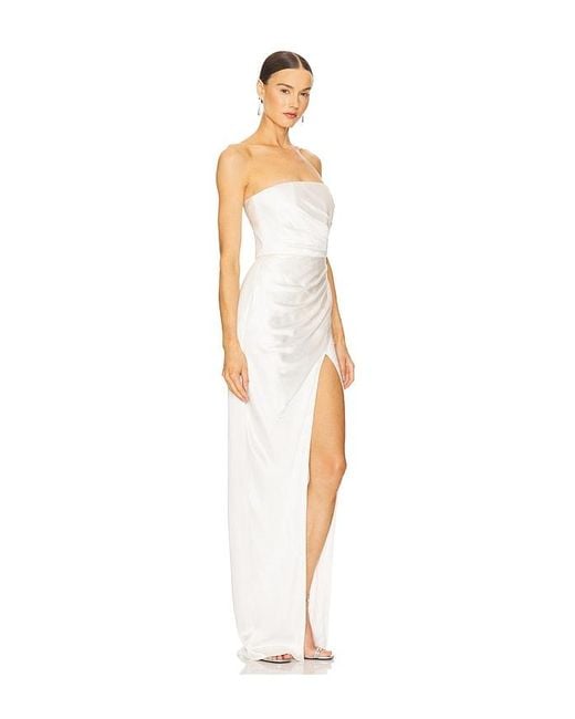 SAU LEE White Priyanka Dress