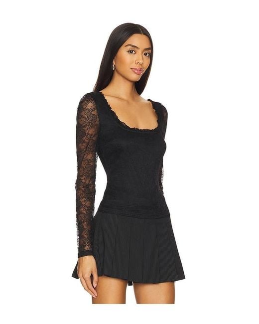 MORE TO COME Black Micayla Top