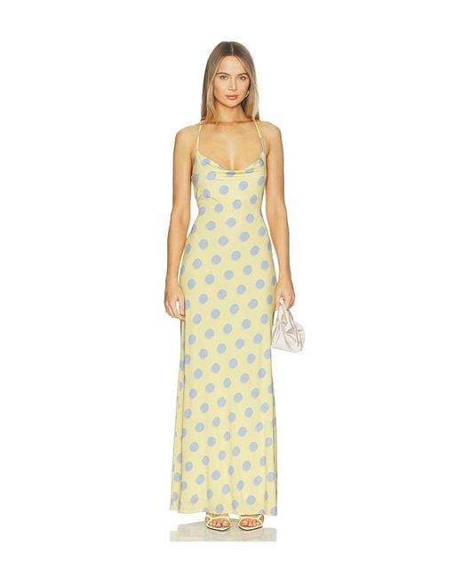 AFRM White Kim Dress & Hair Wrap Set