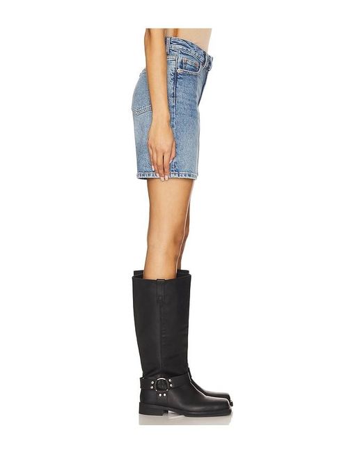 Dr. Denim Blue Arch Shorts