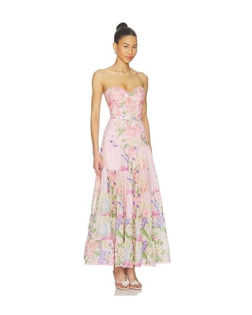 Charo Ruiz White Danny Long Dress