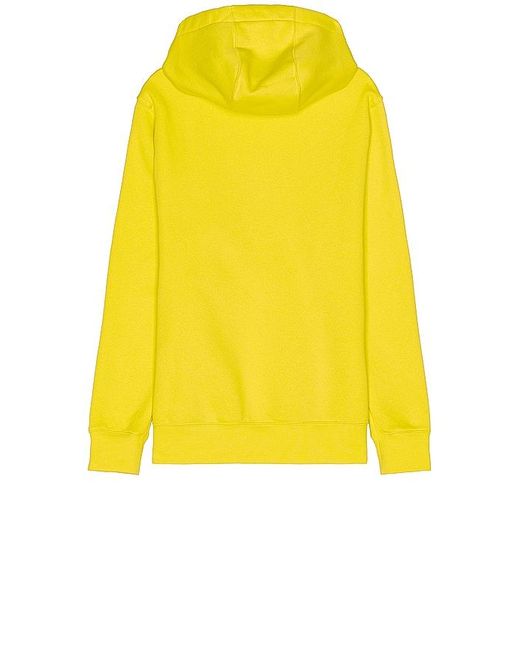 Nike Yellow Club Fleece Pullover Hoodie for men