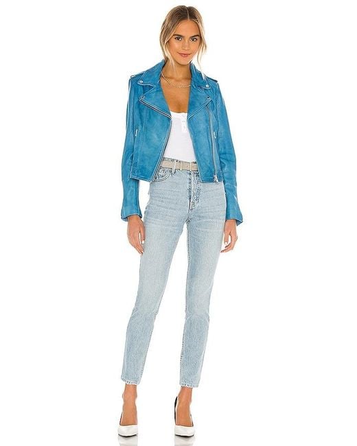 Lamarque Blue Donna Jacket