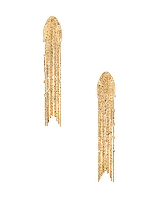 BaubleBar White Elektra Earrings