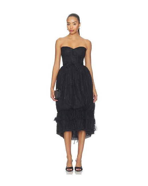 V. Chapman Black X Kristopher Brock Granada Dress