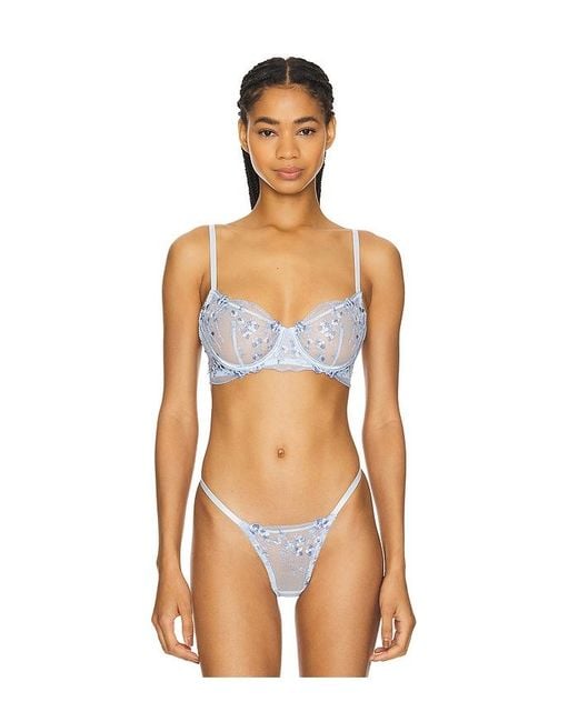 KAT THE LABEL Orange Sofia Underwire Bra