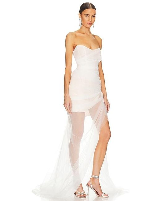 The Bar White Cleo Gown