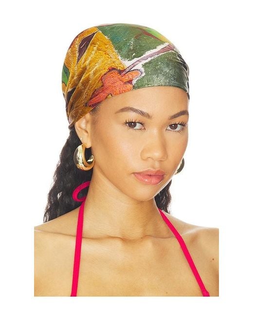 ALÉMAIS Black Mlak Silk Scarf