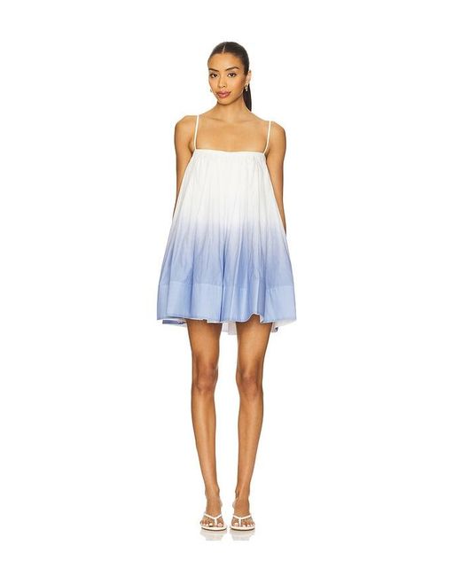SAU LEE Blue Havana Dress