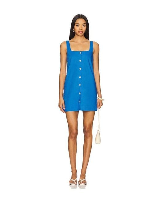 Vestido Shelley En Color Azul Talla En SNDY'S de color Blue