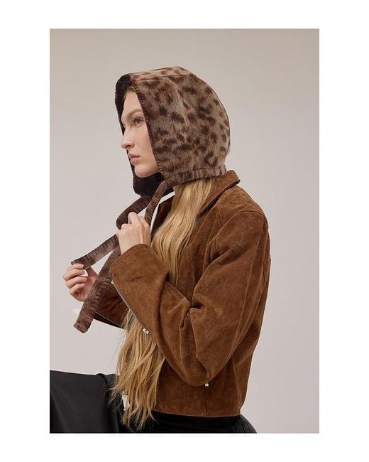 Lelet Brown Kapuzenoberteil Masha