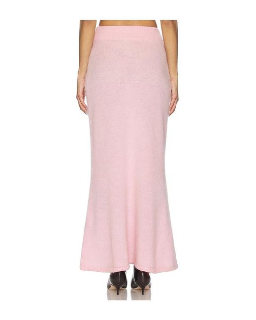 ALIGNE Pink Hattie Knitted Skirt