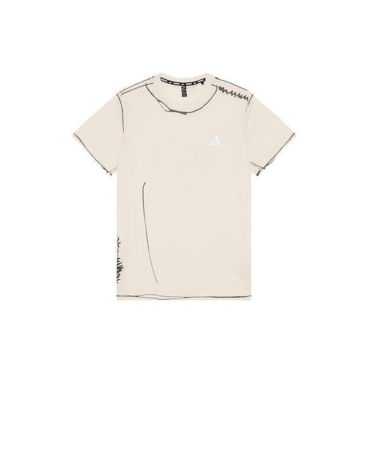 adidas by Song for the Mute White Running Tee for men