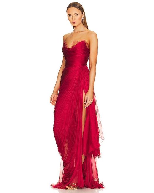 Maria Lucia Hohan Red Jolie Gown