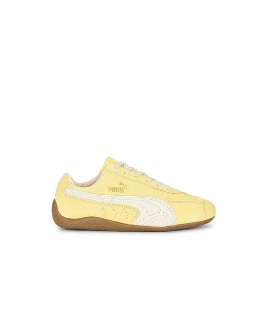 PUMA Yellow Speedcat Faded Sneaker