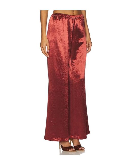 Amanda Uprichard Red Mariko Pants