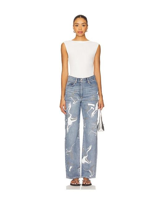 IRO Blue Ulya Wide Leg