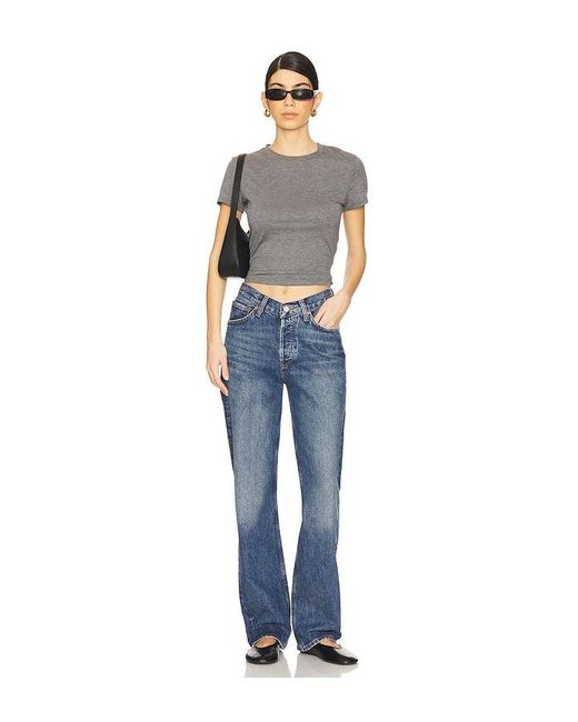 Agolde Blue V-Waist Kelly Jeans