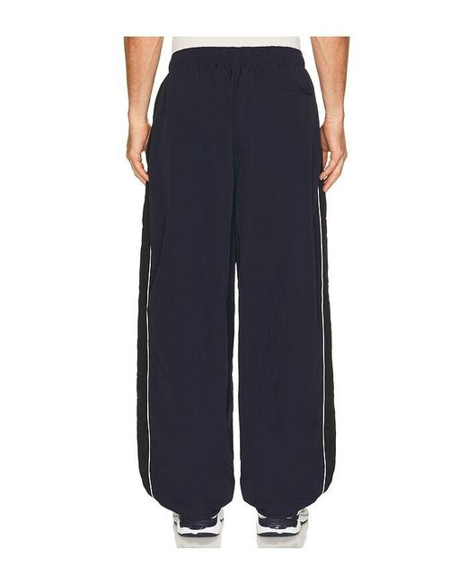 Guess Blue Crinkle Nylon Jogger for men