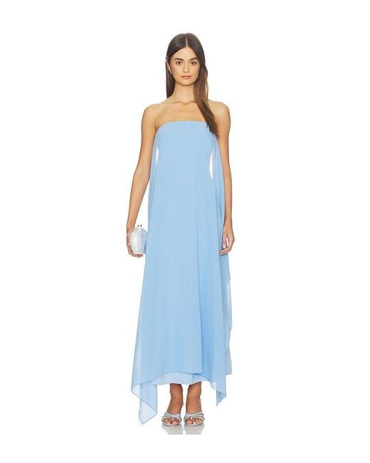 Solid & Striped Blue The Indira Dress