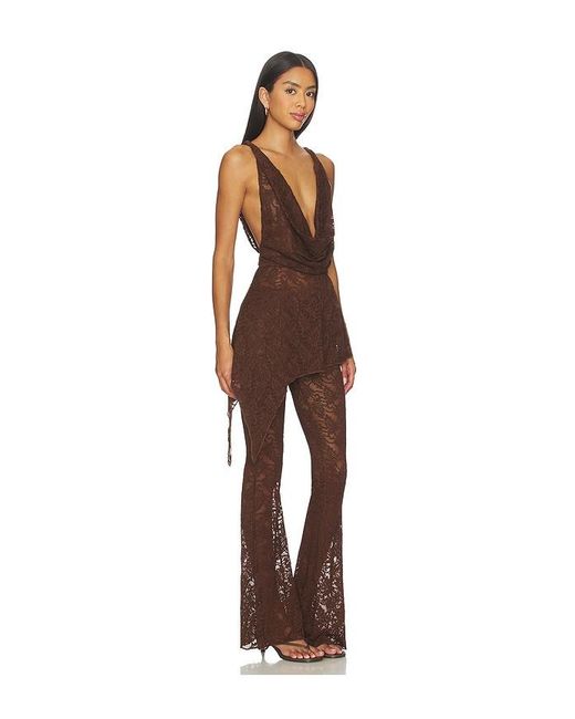 superdown Brown Colson Pant Set