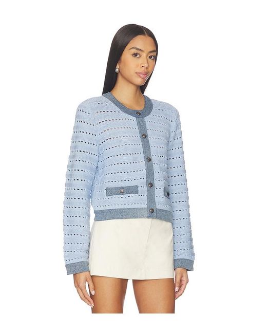 Steve Madden Blue Cassette Cardigan