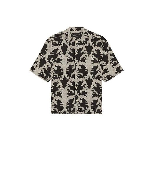 AllSaints Black Motif Shirt for men