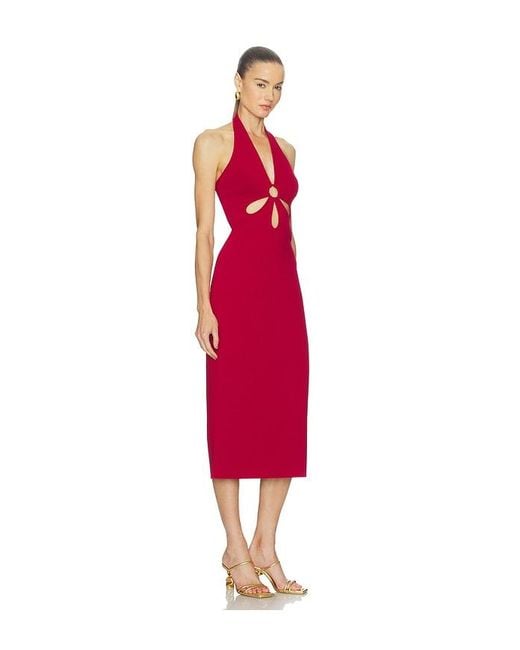 Cult Gaia Red Vinna Dress